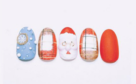 2017圣誕美甲有什么款式圖片 紅色圣誕節(jié)美甲教程圖解