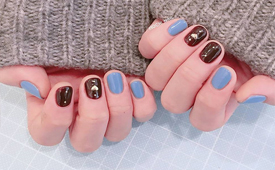 漸變色美甲怎么涂好看 2018漸變色美甲圖片大全集