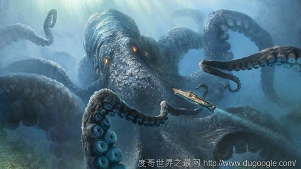 北歐神話中的巨大的海怪:北海巨妖 北歐神話中的巨大的海怪:北海巨妖