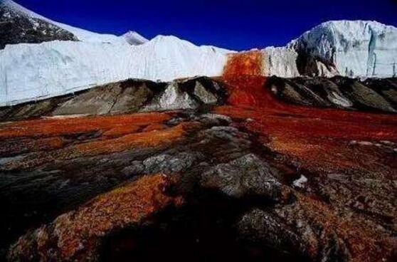 南極血瀑布謎底被揭開，竟是因為鐵被氧化所造成的現(xiàn)象